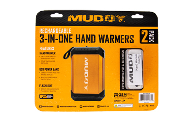 MUDDY 3-IN-1 ELECTRONIC HAND WARMER