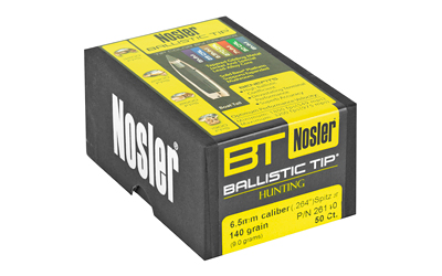 NOSLER 6.5MM 140GR 50CT