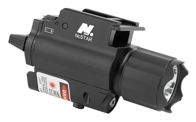 NCSTAR 200L FLASHLIGHT W/ RED LASER