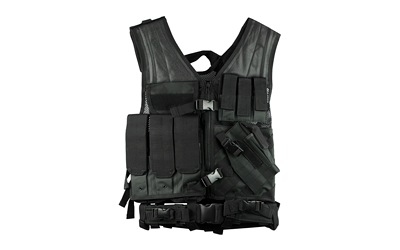 NCSTAR TACTICAL VEST MED-2XL BLK