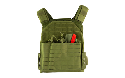NCSTAR LSR PLATE CARRIER MED-2XL GRN