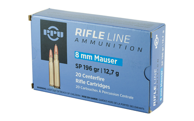 PPU 8MM MAUSER SP 196GR 20/200