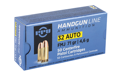 PPU 32ACP FMJ 71GR 50/1000