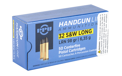 PPU 32 S&W LONG LRN 98GR 50/500