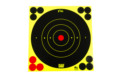 PRO-SHOT 6" GREEN BULLSEYE 12PK