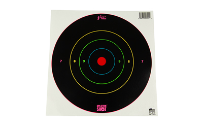 PROSHOT 8" MULTI CLR BULLSEYE 6PK
