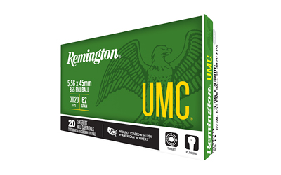 REM UMC 556 NATO 62GR 855 FMJ 20/500