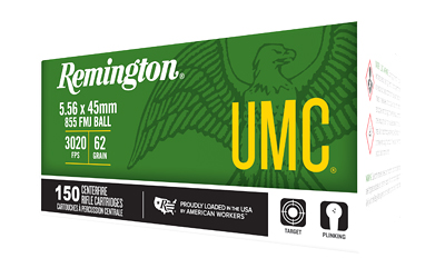REM UMC 556NATO 62GR 855 FMJ 150/600