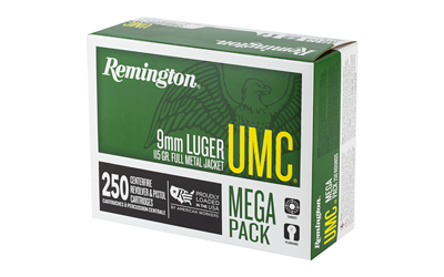 REM UMC MP 9MM 115GR FMJ 250/1000