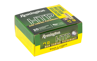 REM 9MM LUGER 115GR JHP 20/500