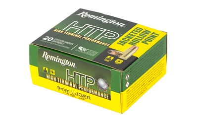 REM 9MM LUGER 115GR JHP 20/500