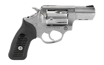 RUGER SP101 9MM 2.25" STN 5RD HMR FS