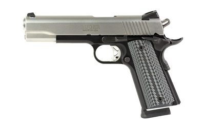 RUGER SR1911 45ACP 5" LTW 8RD BLK/SV