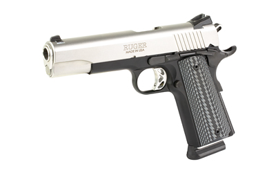 RUGER SR1911 45ACP 5" LTW 8RD BLK/SV