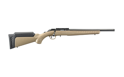 RUGER AMER RF 22LR 16" FDE 10RD TB