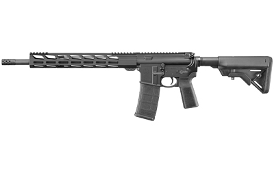 RUGER AR-556 556NATO 16" BLK 30R MLK