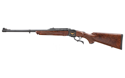 Ruger No. 1 25th Anniversary .375 Ruger 22" Blue High Grade Walnut Stock with Patriotic Engraving 21364