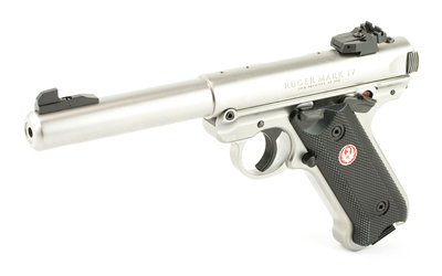 RUGER MRK IV TRGT 22LR 5.5" 10RD STN