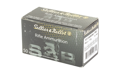 S&B 30CARBINE 110GR FMJ 50/1000