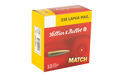 S&B 338LAPUA 300GR SIERRA 10/100