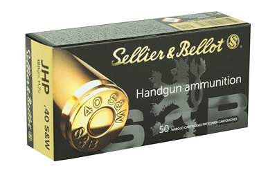 S&B 40SW 180GR JHP 50/1000