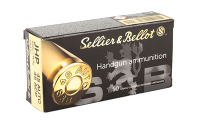 S&B 45ACP 230GR JHP 50/1000