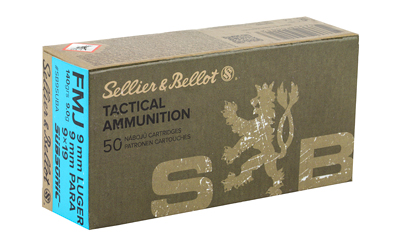 S&B 9MM SUBSONIC 140GR FMJ 50/1000