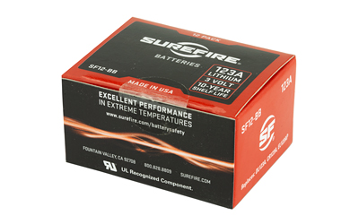 SUREFIRE SF123A BATTERIES 12PK