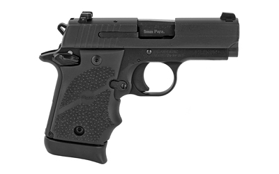 SIG P938M 9MM 7RD 3" BLK RBR NS MA