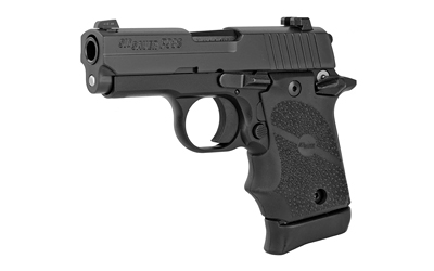 SIG P938M 9MM 7RD 3" BLK RBR NS MA