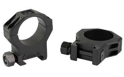SIG ALPHA6 RING SET 30MM HIGH BLK