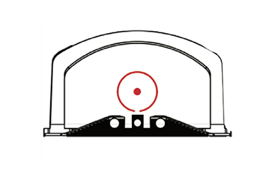 SIG ROMEO2 CIRCLE DOT BLACK