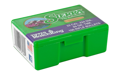 SIERRA TIPPED MK .224 69GR 100CT