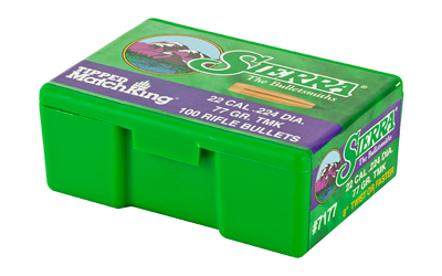 SIERRA TIPPED MK .224 77GR 100CT
