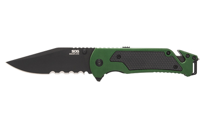SOG ESCAPE ATK 2.0 3.4" BLK/GRN