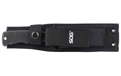 SOG SEAL PUP BLCK 4.75" NYLON W/STH