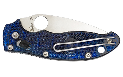 SPYDERCO MANIX2 BLUE FRCP PLAIN