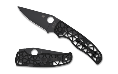 SPYDERCO EDGERATI GEOMETRIC 3.57 BLK