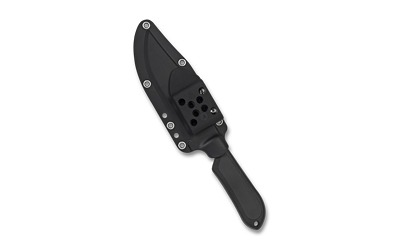 SPYDERCO STREET BOWIE BLK W/SHEATH