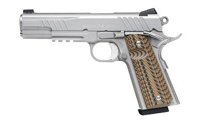 SAV 1911 9MM 5" 10RD STS W/RAIL