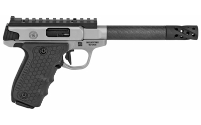 S&W PC VICTORY 22LR 6" 10RD CARBON