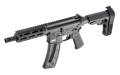 S&W M&P15-22 PSTL 22LR 8" 25R BRC BK