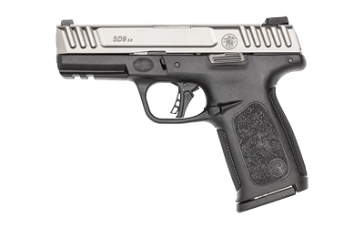 S&W SD9 2.0 9MM 4" 16RD BLK/SLV