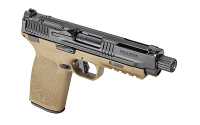 S&W M&P 5.7X28 OR TB 22RD 5" FDE/BLK