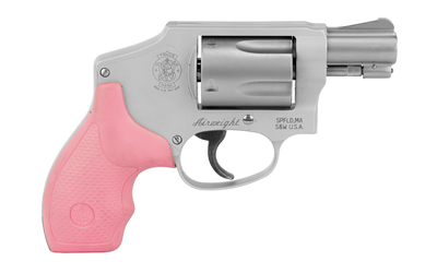 S&W 642 38SPL+P 1.88" 5RD CNT PNK GP
