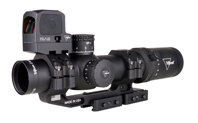 Trijicon Credo HX 1-10x28 MIL FFP scope with 3.25 MOA RCR red dot