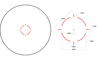TRIJICON MRO HD RED DOT MAGNFR COMBO