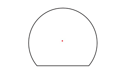 TRIJICON SRO 1MOA RED DOT COY BRN