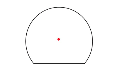 TRIJICON SRO 2.5MOA RED DOT COY BRN