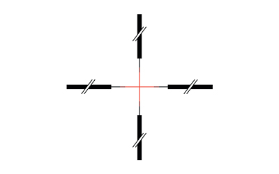 TRIJICON ACOG 2X20 RED CROSSHAIR